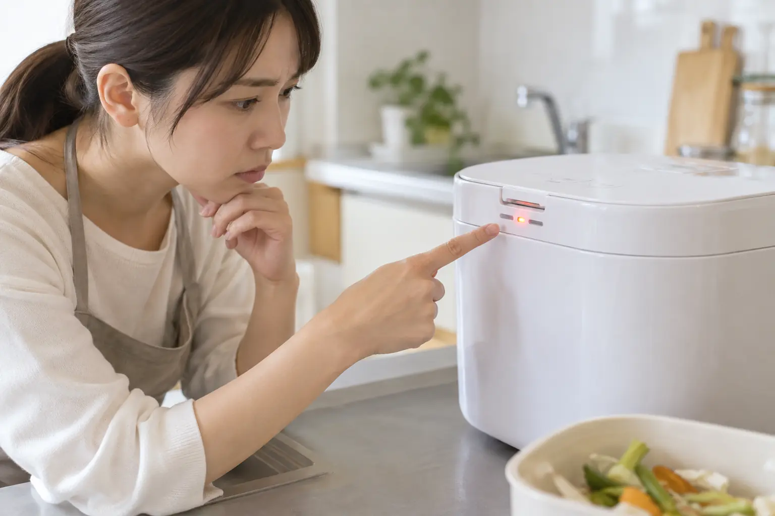 エラー音とランプ点滅が出たときの公式確認手順の内容を表す画像
